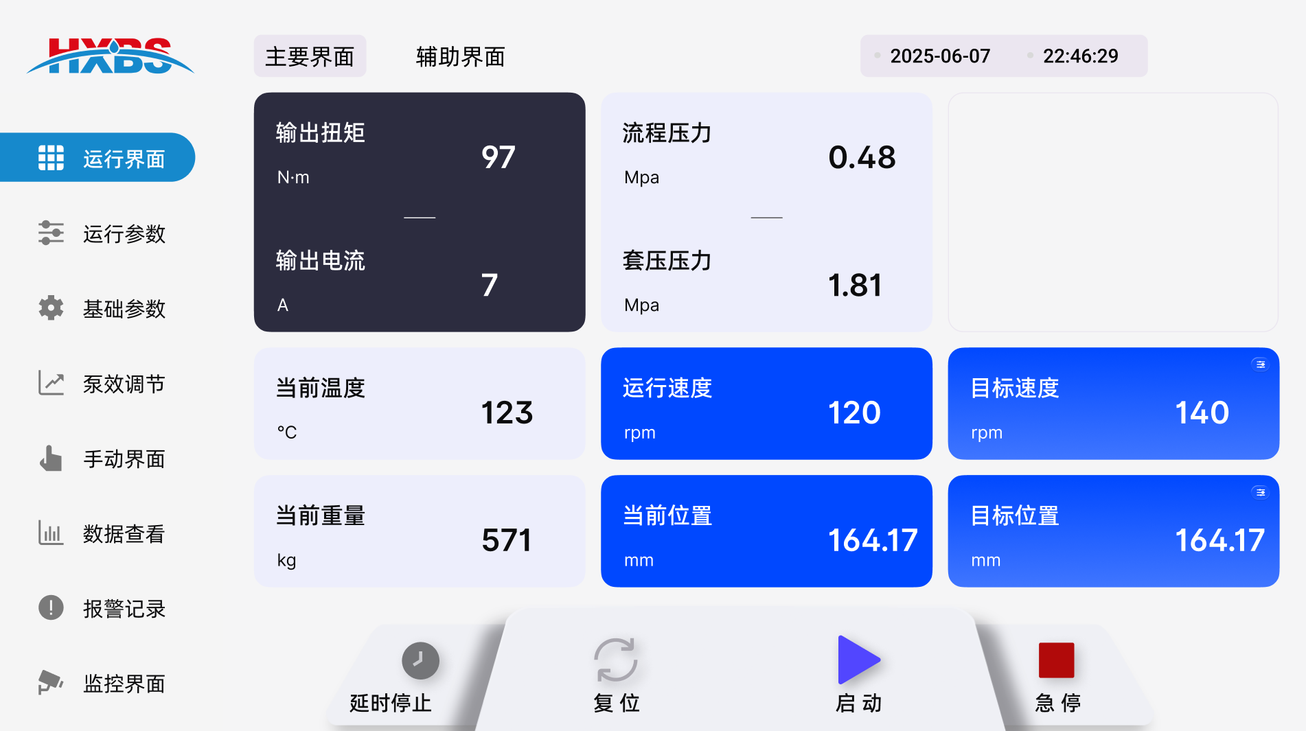 IntelliCPCP Synergix™ 本地 HMI 人机交互界面